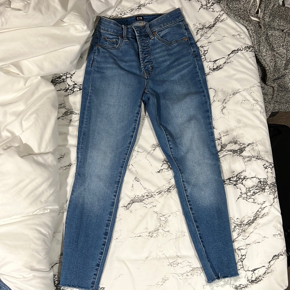 Gap - ankle length curvy true skinny 0/25P